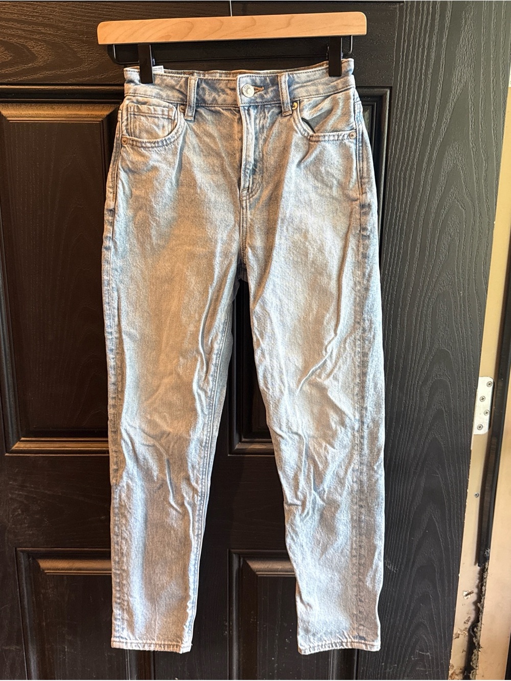 American Eagle Outfitters High-Rise Light Blue Women's Jeans